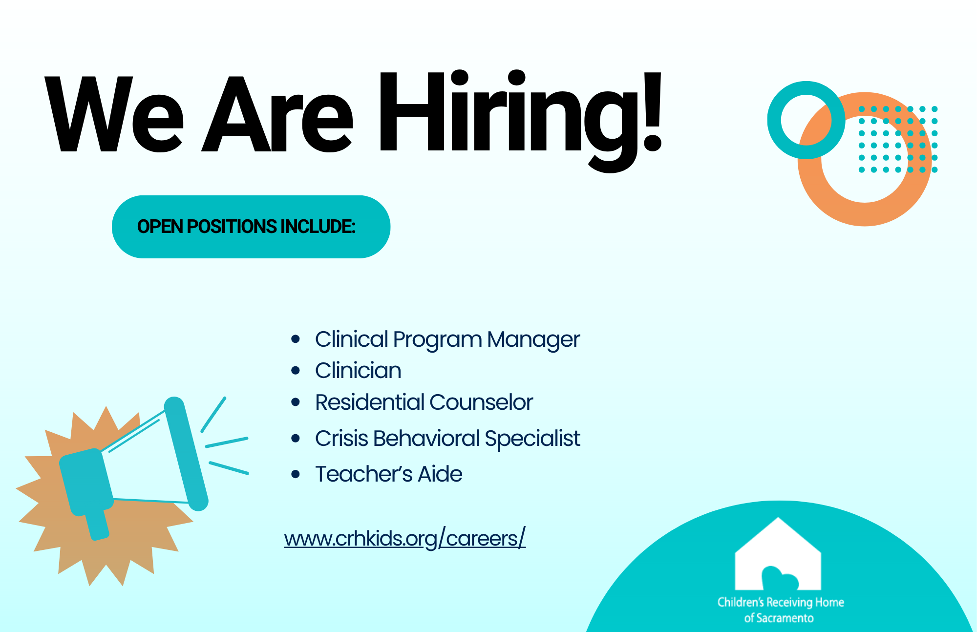 List of open positions