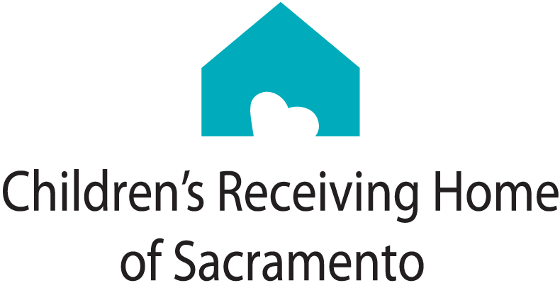 Children's Receiving Home of Sacramento logo with logomark